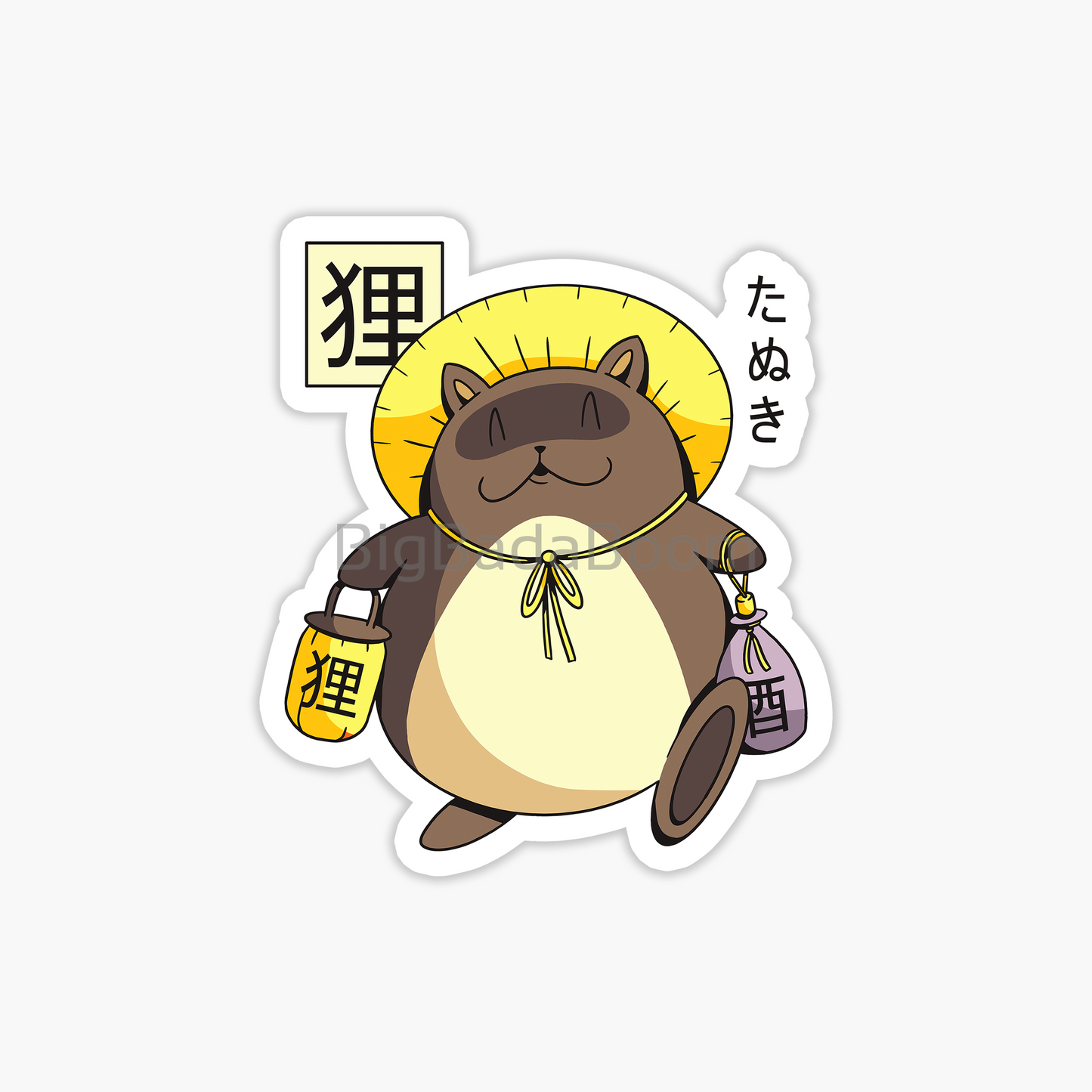 Tanuki Sticker