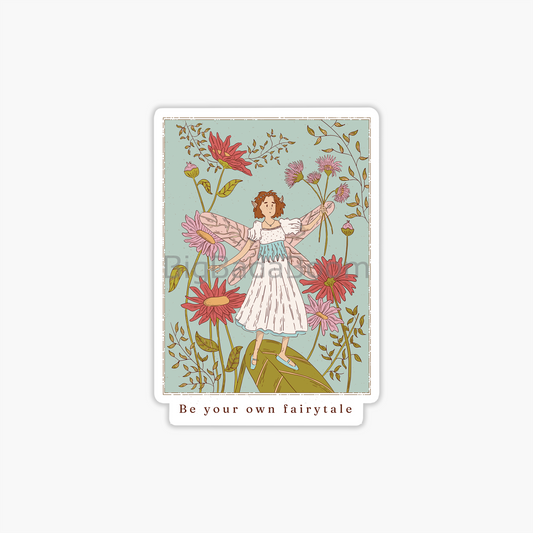 Tarot Card Fairy Sticker