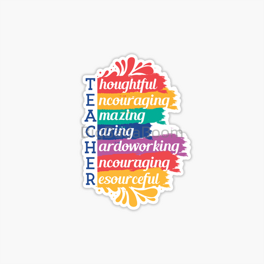 Teacher Sticker