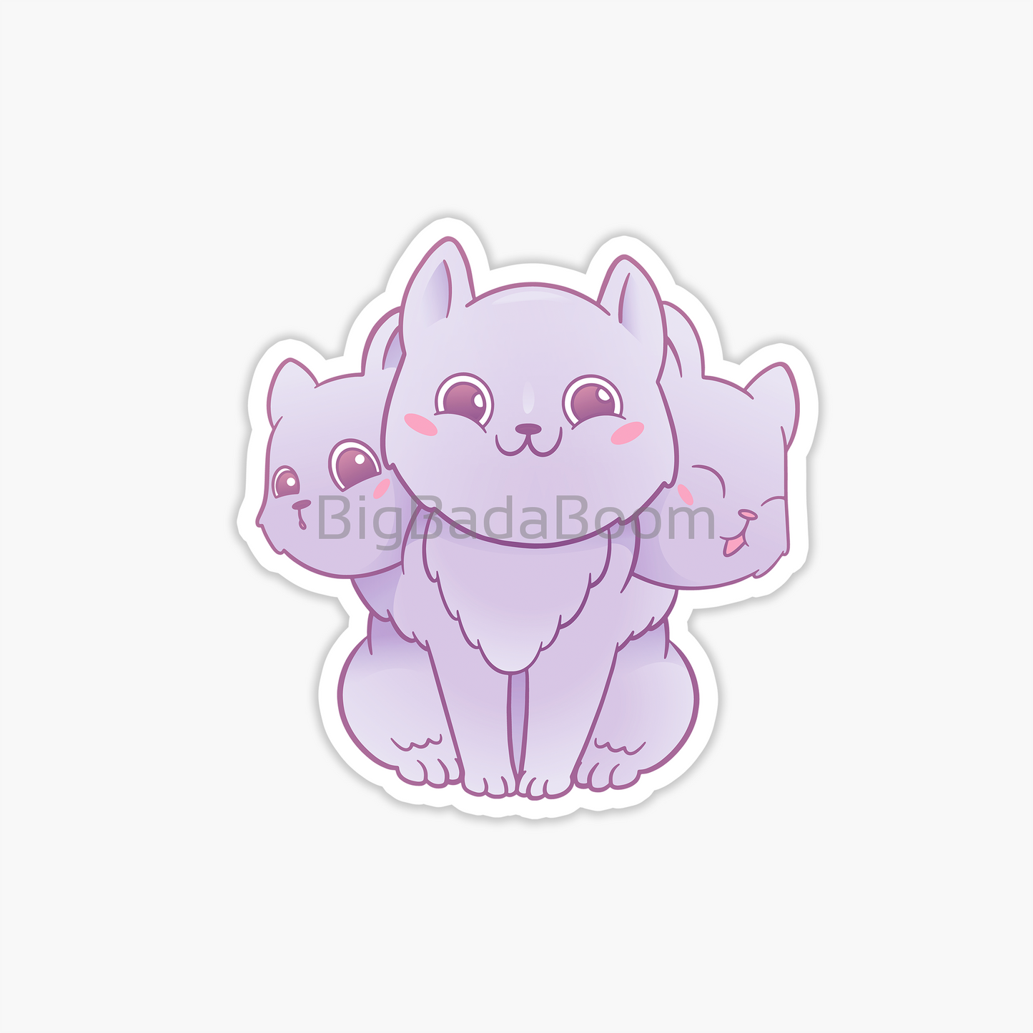 Trio Cat Sticker