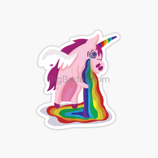 Unicorn Rainbow Sticker