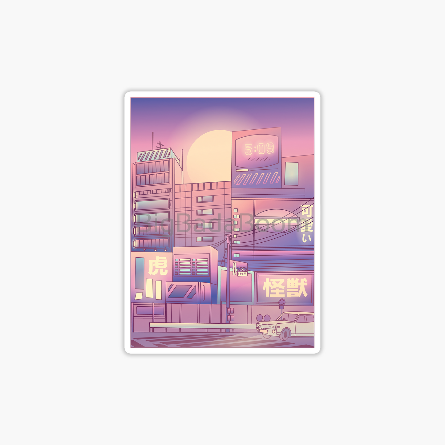 Vaporwave Sticker