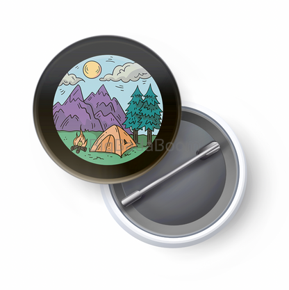 Camping Pin